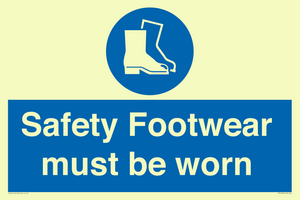 Safety Footwear must be worn